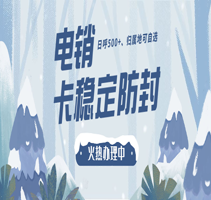 手機(jī)電銷(xiāo)卡